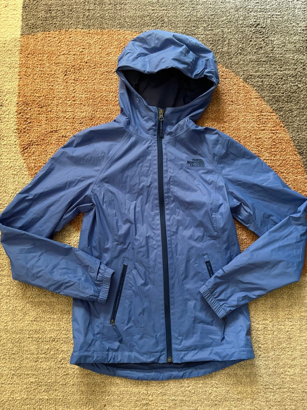 The North Face DryVent Waterproof Rain Jacket Light Blue